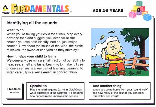 FUNdamentals activity card
